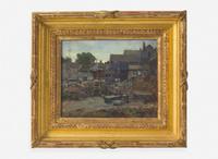 Paul Cornoyer (American, 1864-1923) - Bearskin Neck, Rockport