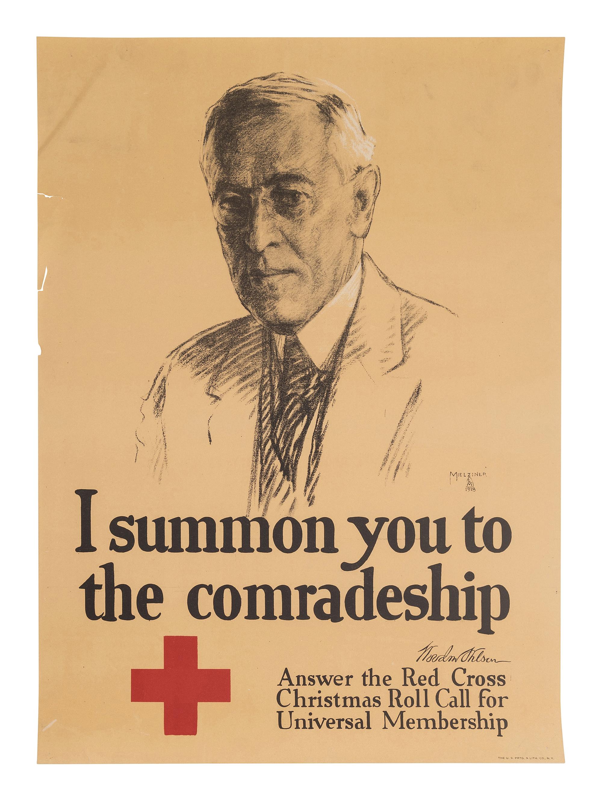 [WWI]. 5 posters issued by the Red Cross and the US Food Administration.