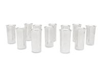 A Set of Twelve American Silver Tumblers