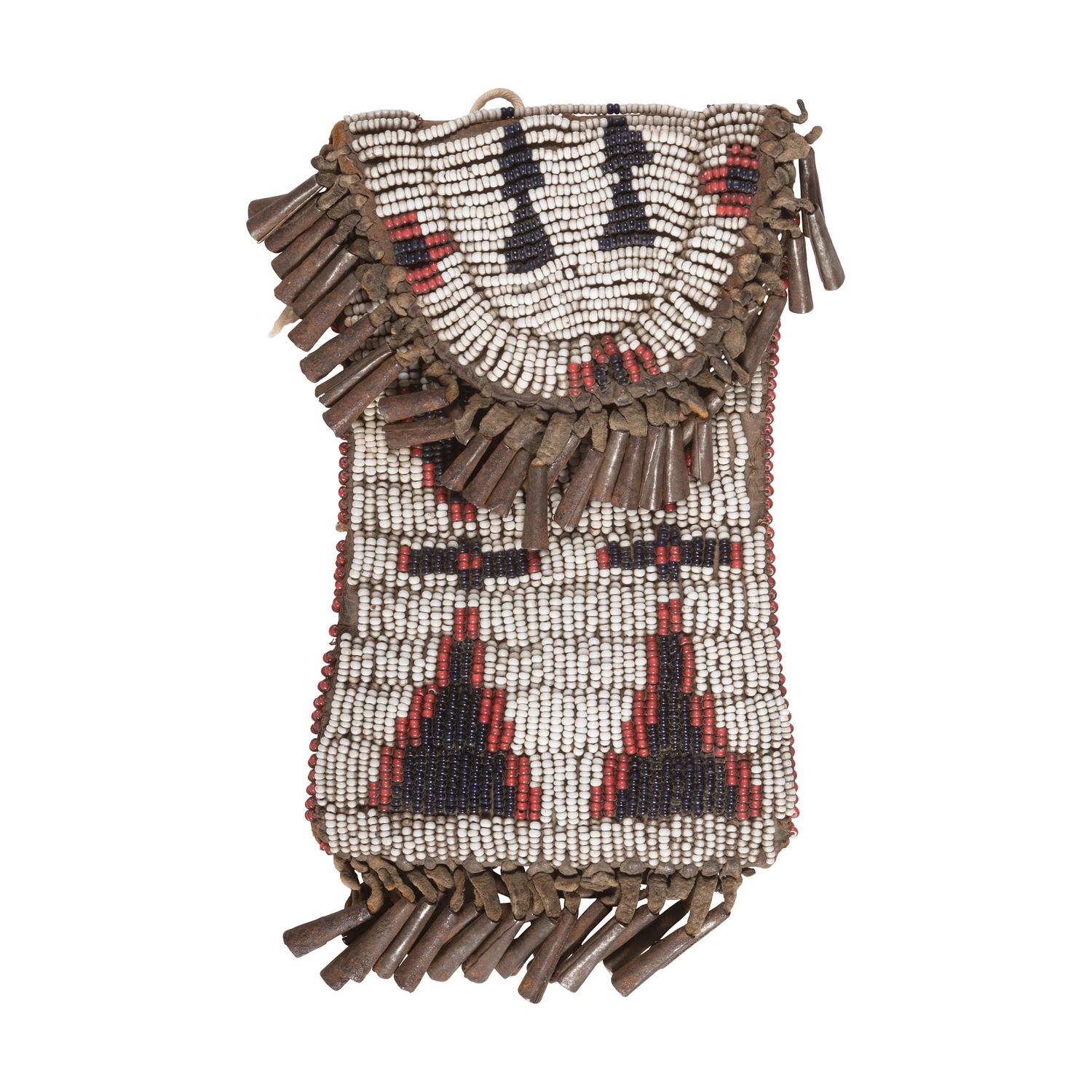 Cheyenne Beaded Hide Strike-a-Light Case