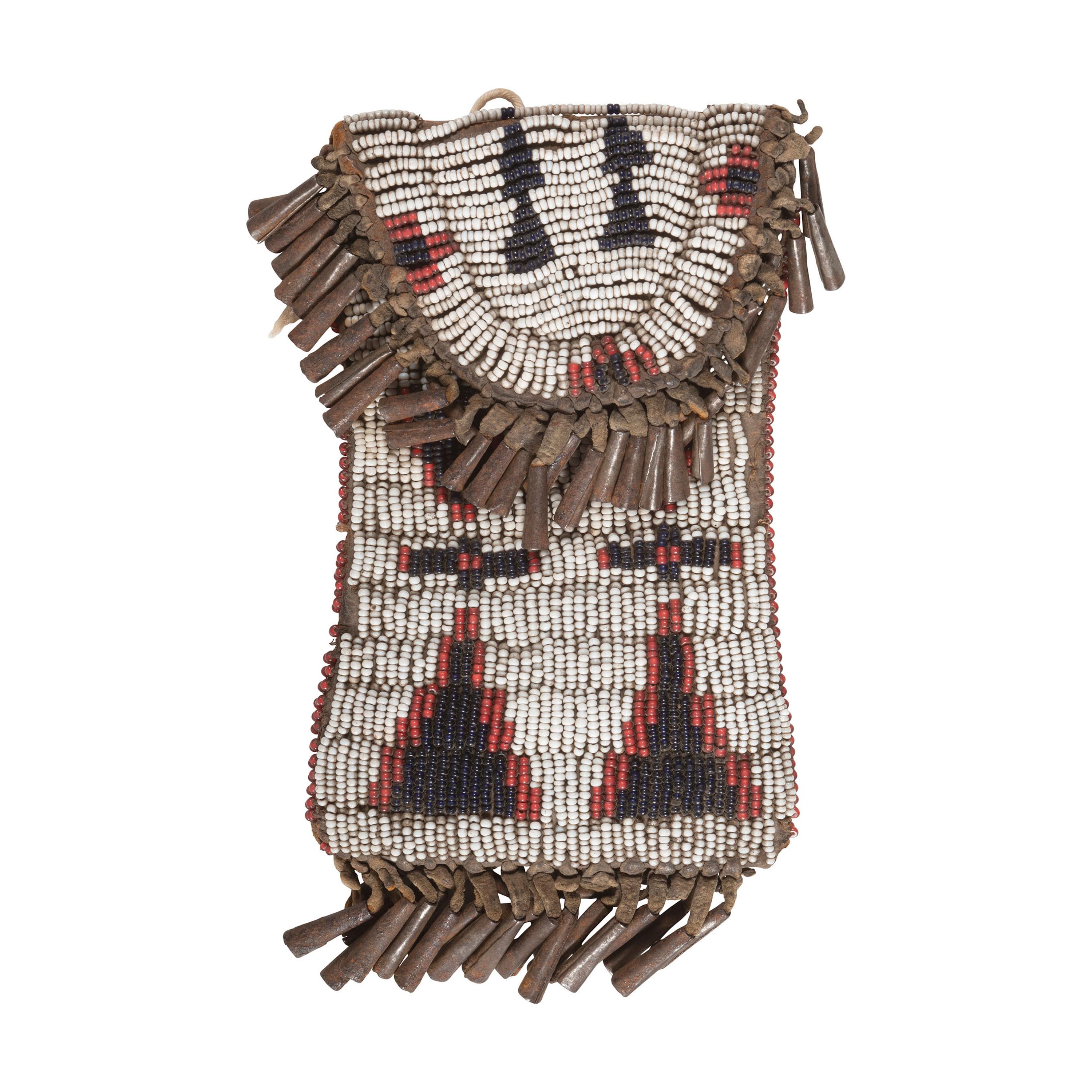 Cheyenne Beaded Hide Strike-a-Light Case