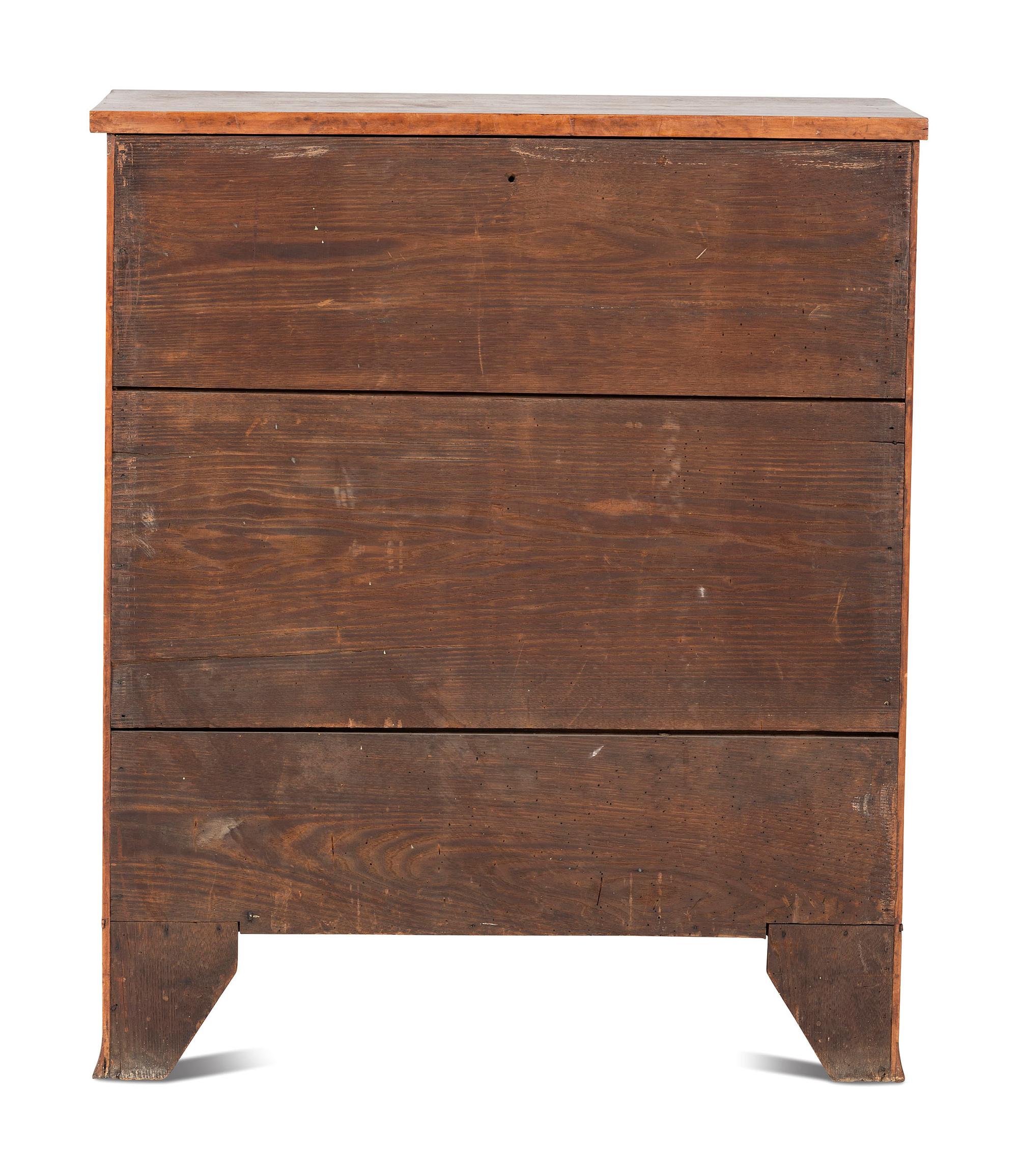 A Federal Style Cherrywood Chest of Drawers
