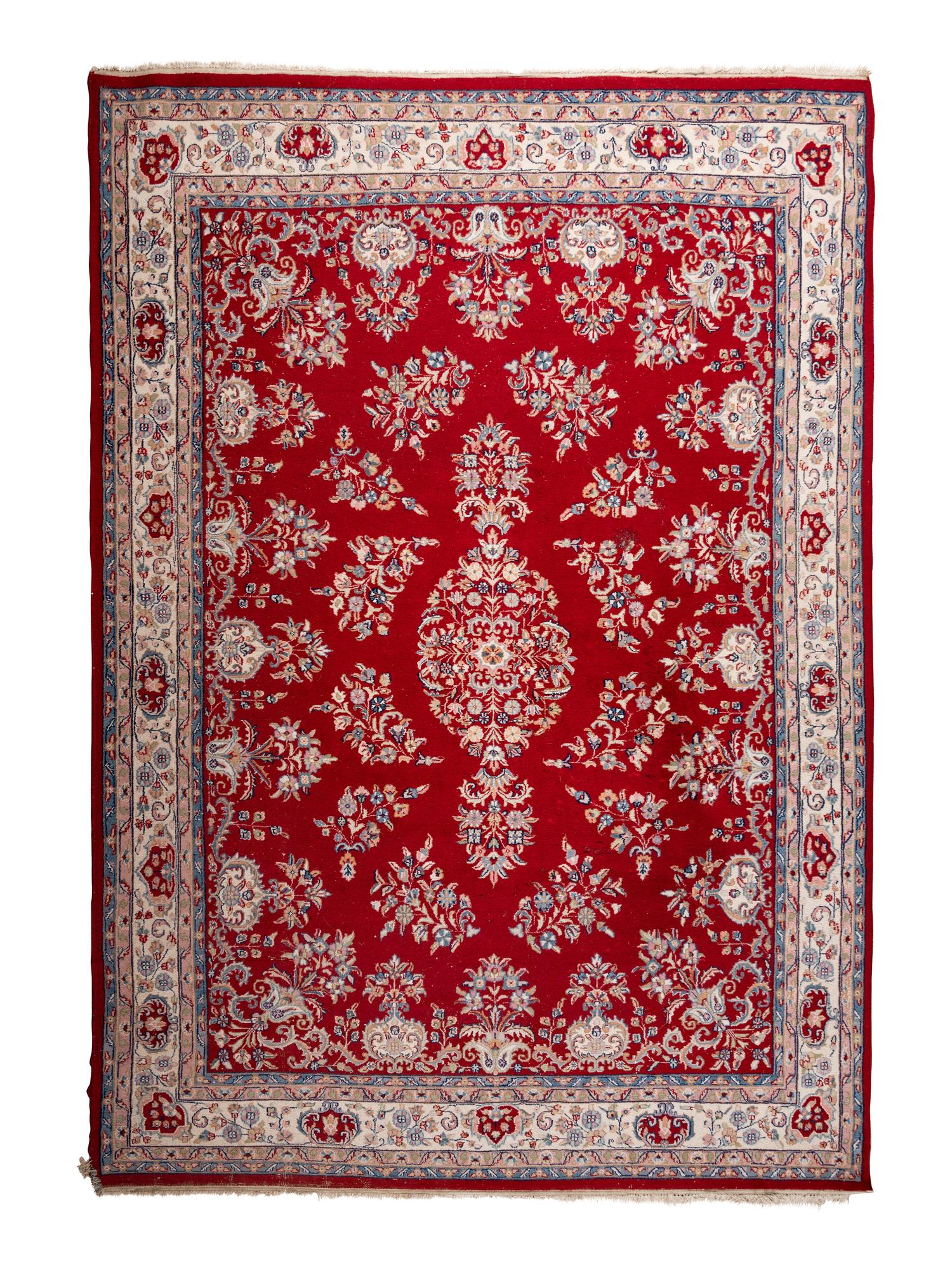A Kirman Style Wool Rug