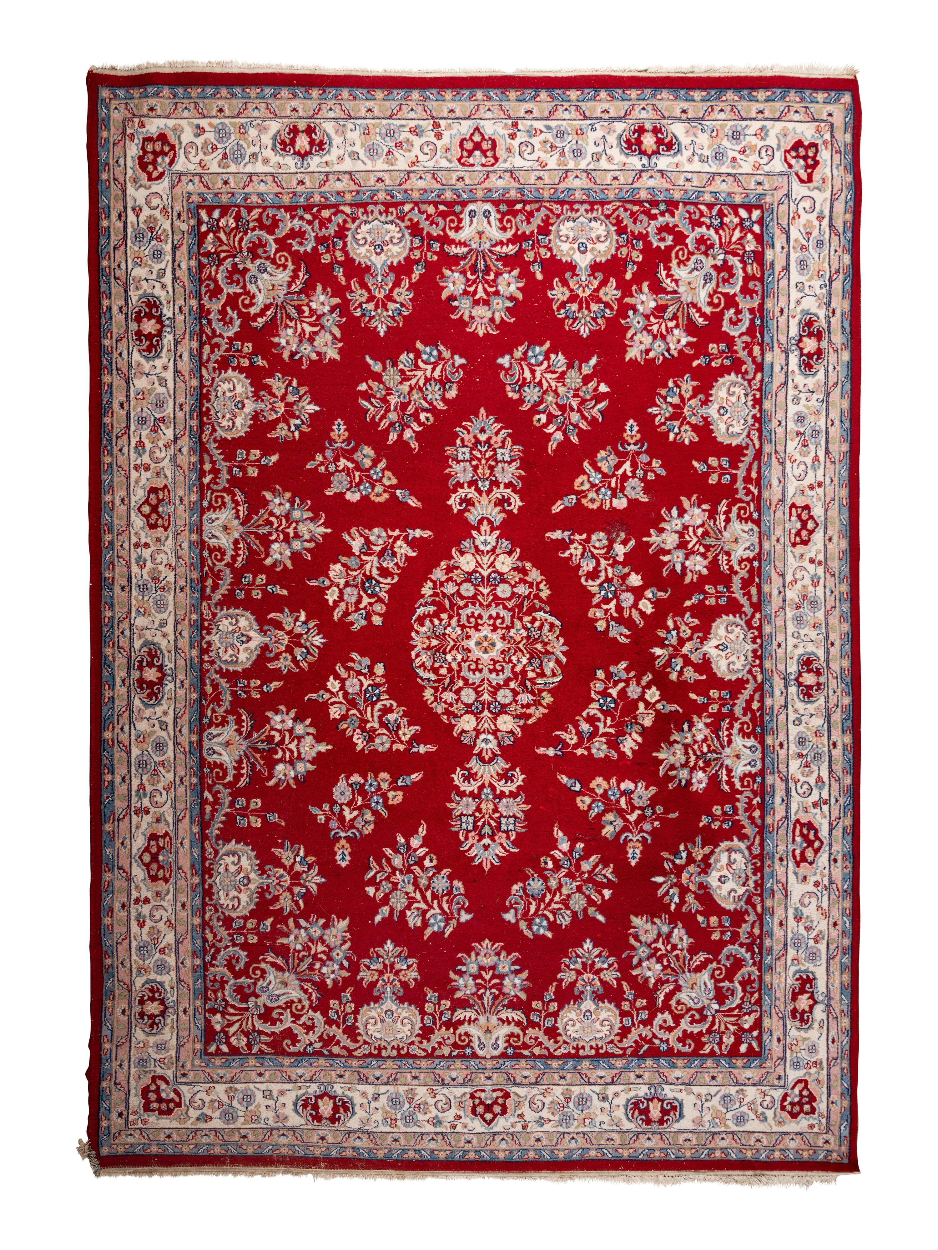 A Kirman Style Wool Rug