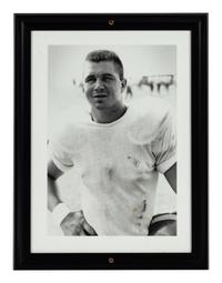 A Group of Seven Photographs Depicting Mike Ditka as a Player Formerly Displayed at Mike Ditka’s Restaurant