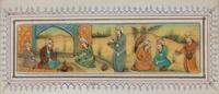 Four Persian Miniature Paintings