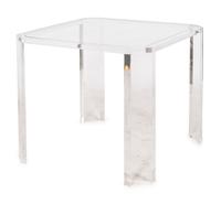 An Acrylic and Glass Game Table