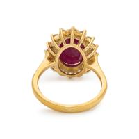 RUBY AND DIAMOND RING