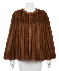 J. Mendel Mink and Alligator Trimmed Jacket