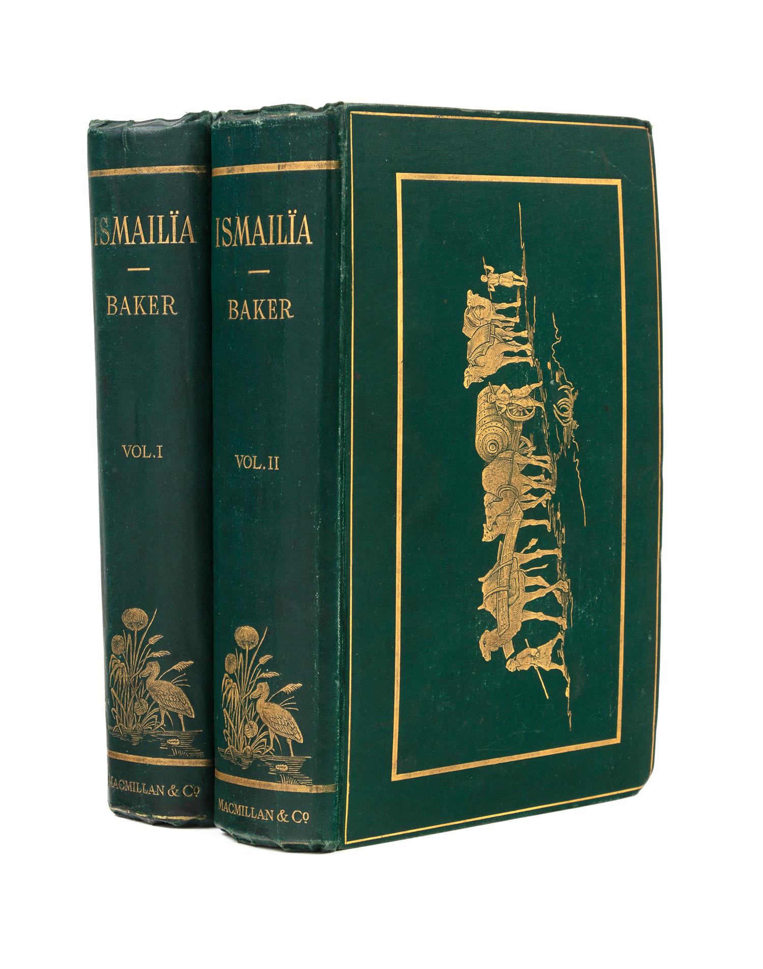 BAKER, Samuel White (1821-1893). Ismailia. A Narrative of the Expedition to Central Africa for the Suppression of the Slave Trade… Lond