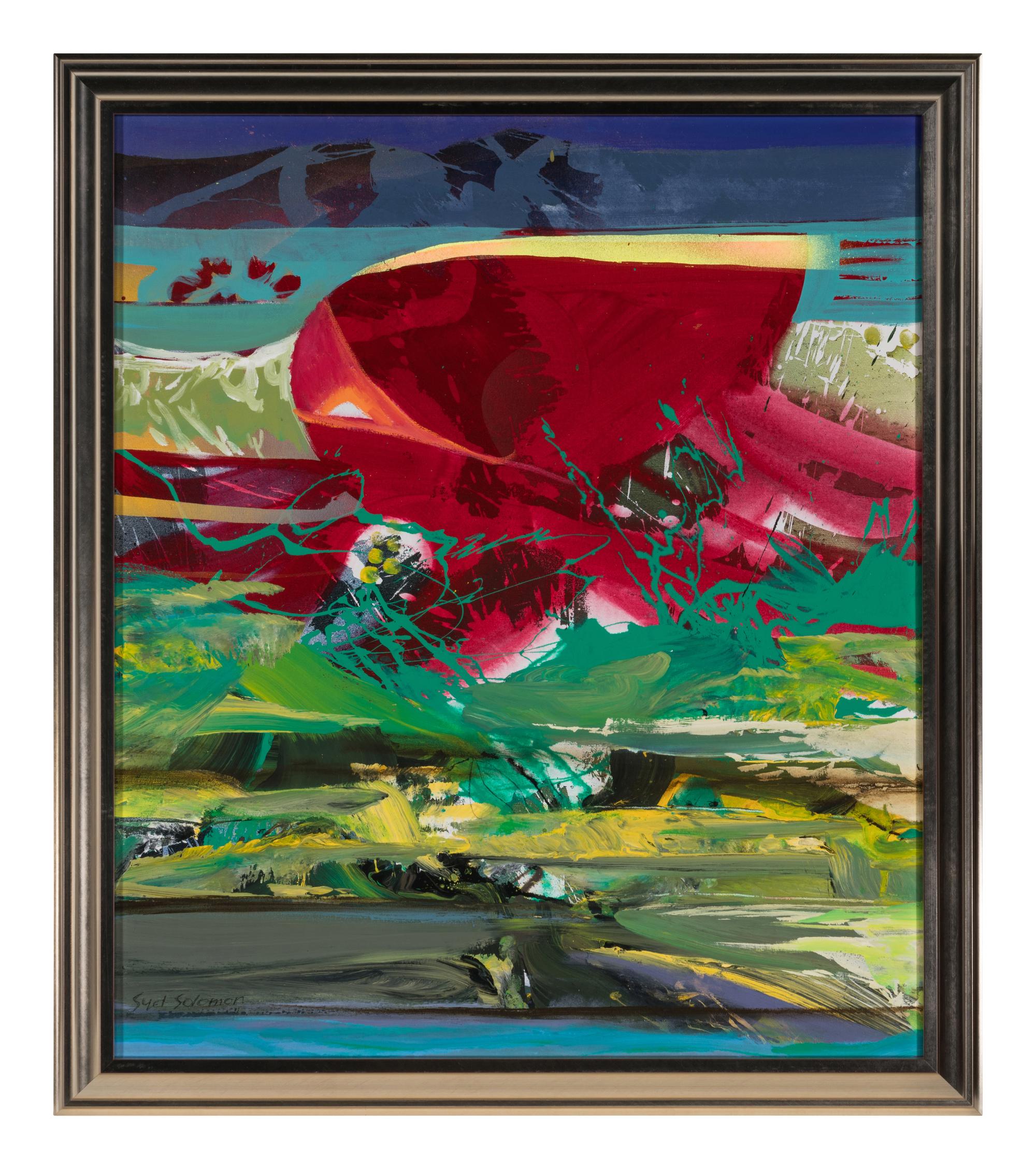Red Boat On the Beach (Morning Surprise), 1990