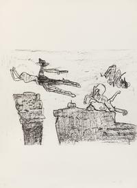 Roberto Matta, (Chilean, 1911-2002), Untitled (portfolio of 6 prints)