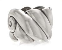 A Sterling Silver Cuff Bracelet, Margot de Taxco, Circa 1950, 44.20 dwts