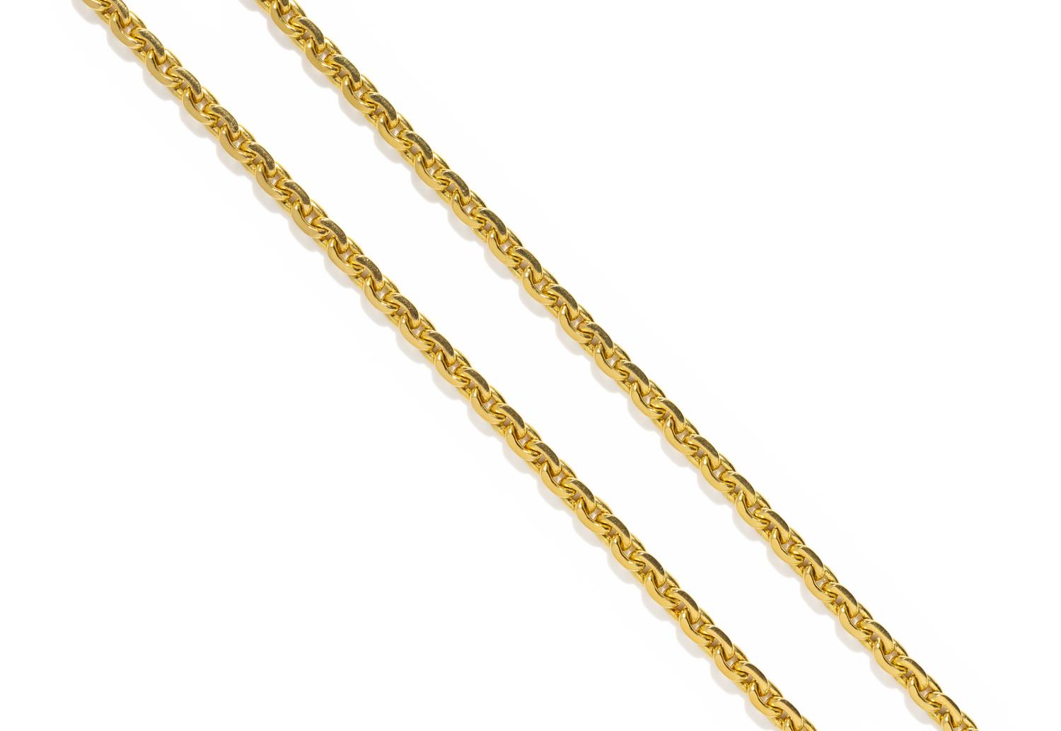 YELLOW GOLD NECKLACE