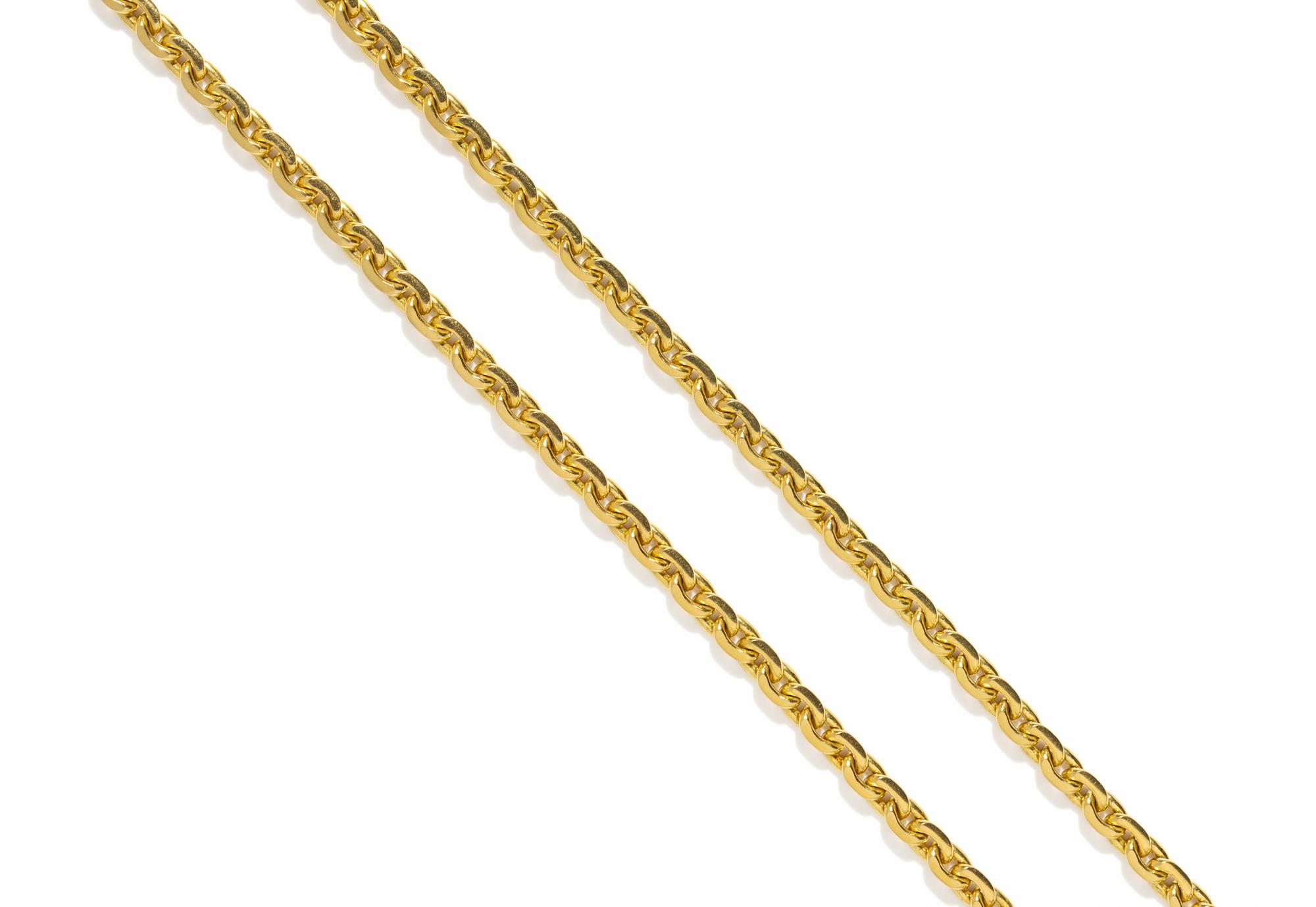 YELLOW GOLD NECKLACE