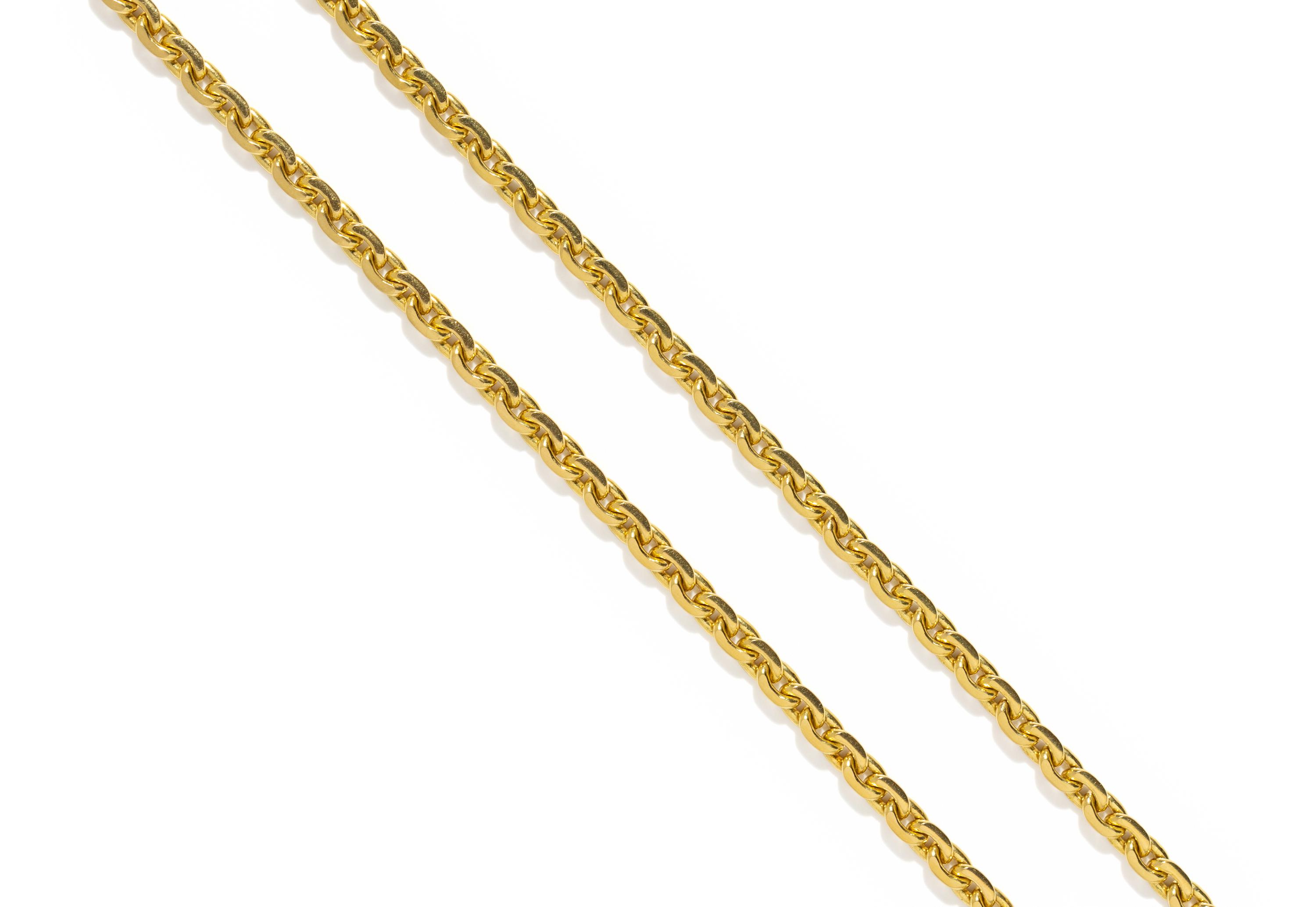 YELLOW GOLD NECKLACE
