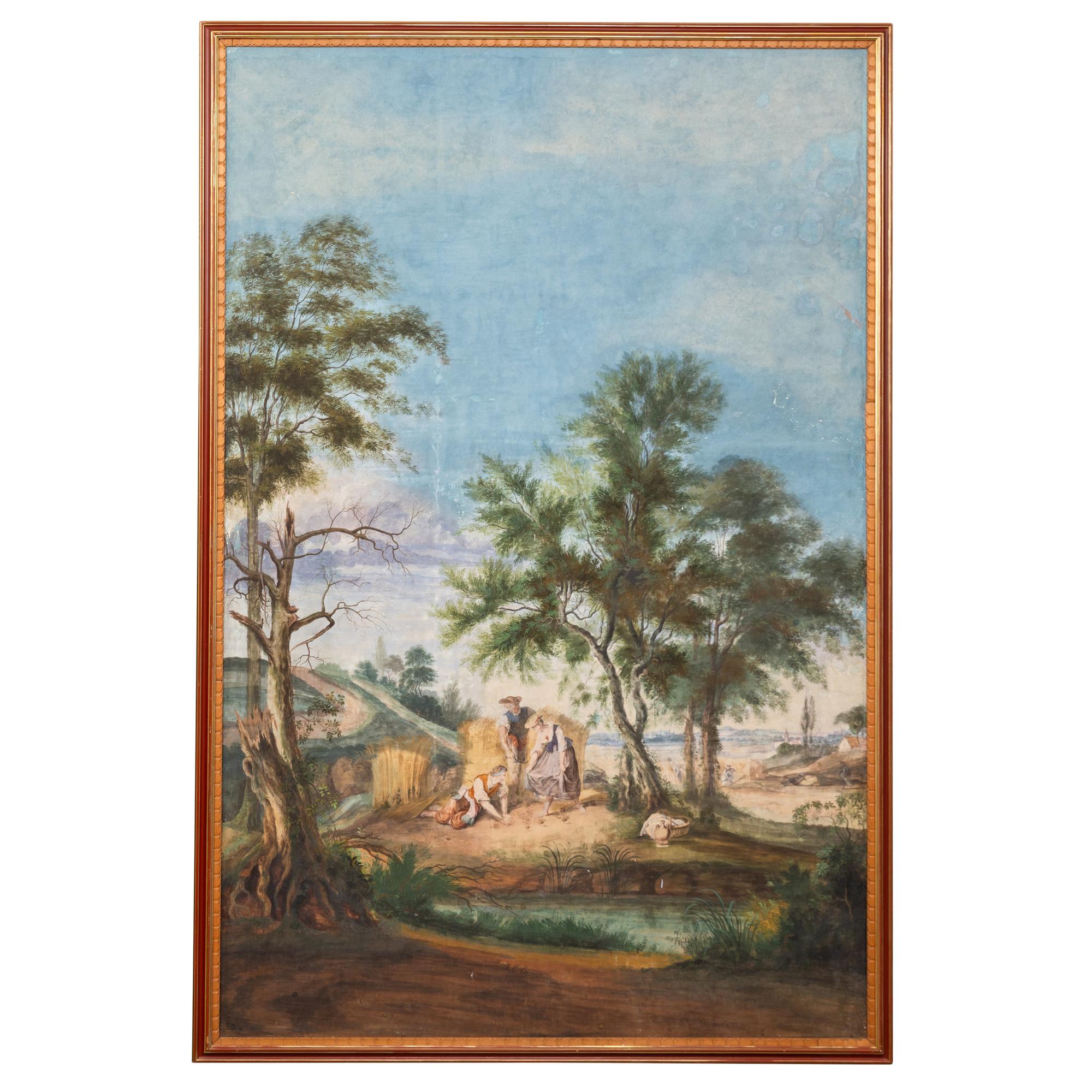 Two French Allegorical Panels