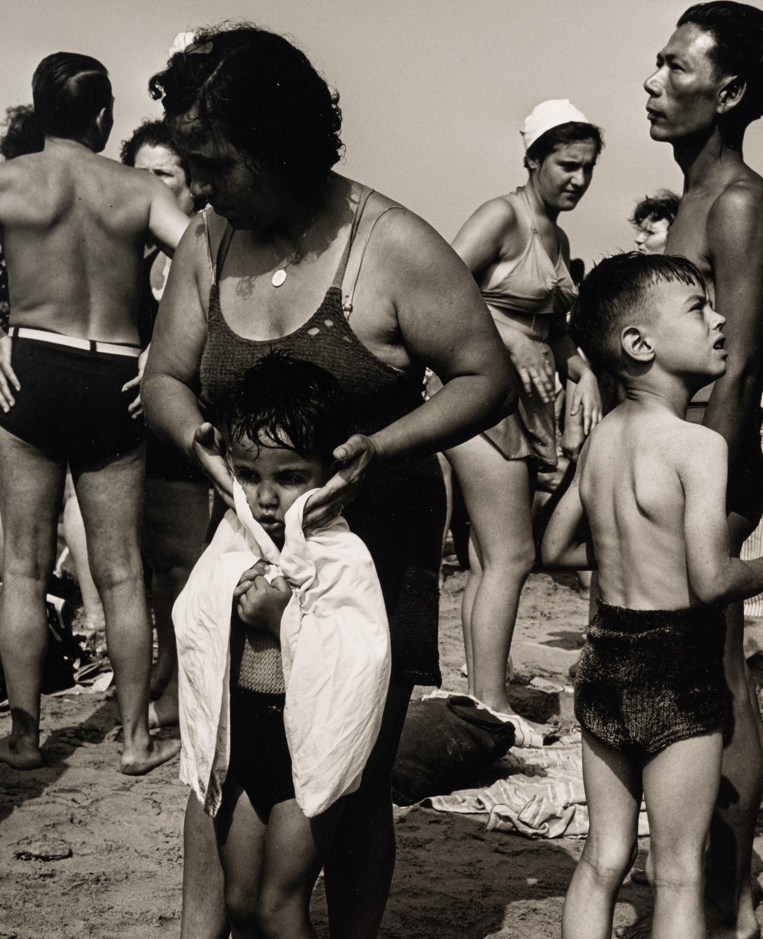 Morris Engel (1918-2005) Drying Off, Coney Island, 1938