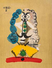 A group of three prints from Portraits Imaginaires