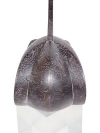 A Japanese Bronze Stirrup