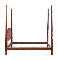 A George III Style Mahogany Poster Bed