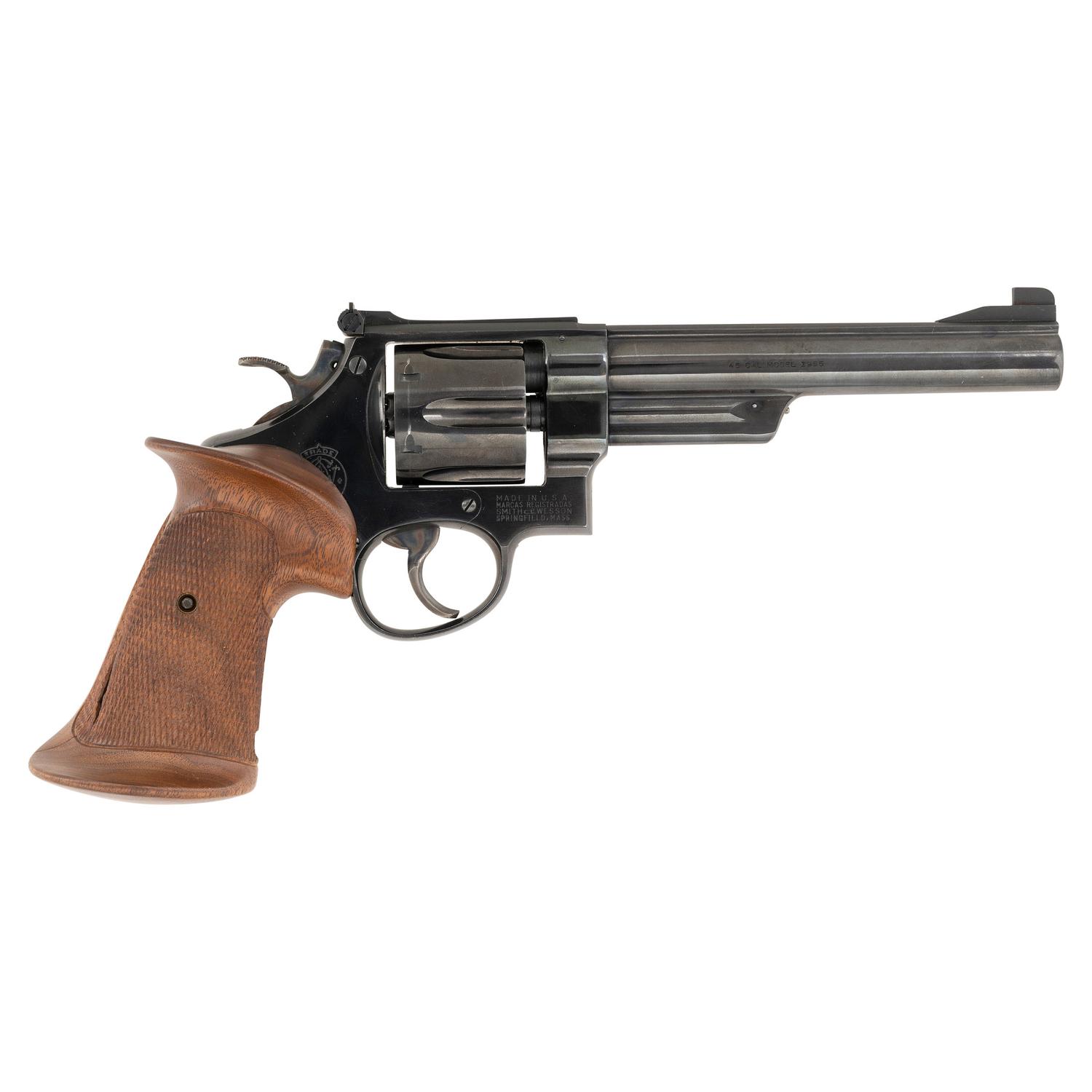 **Smith & Wesson 5-Screw Model of 1955 .45ACP Revolver