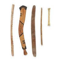 Pueblo Dance Rasps and Rabbit Sticks