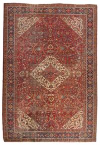 A Sultanabad Wool Rug 13 feet 1 1/2 inches x 9 feet 11 inches.