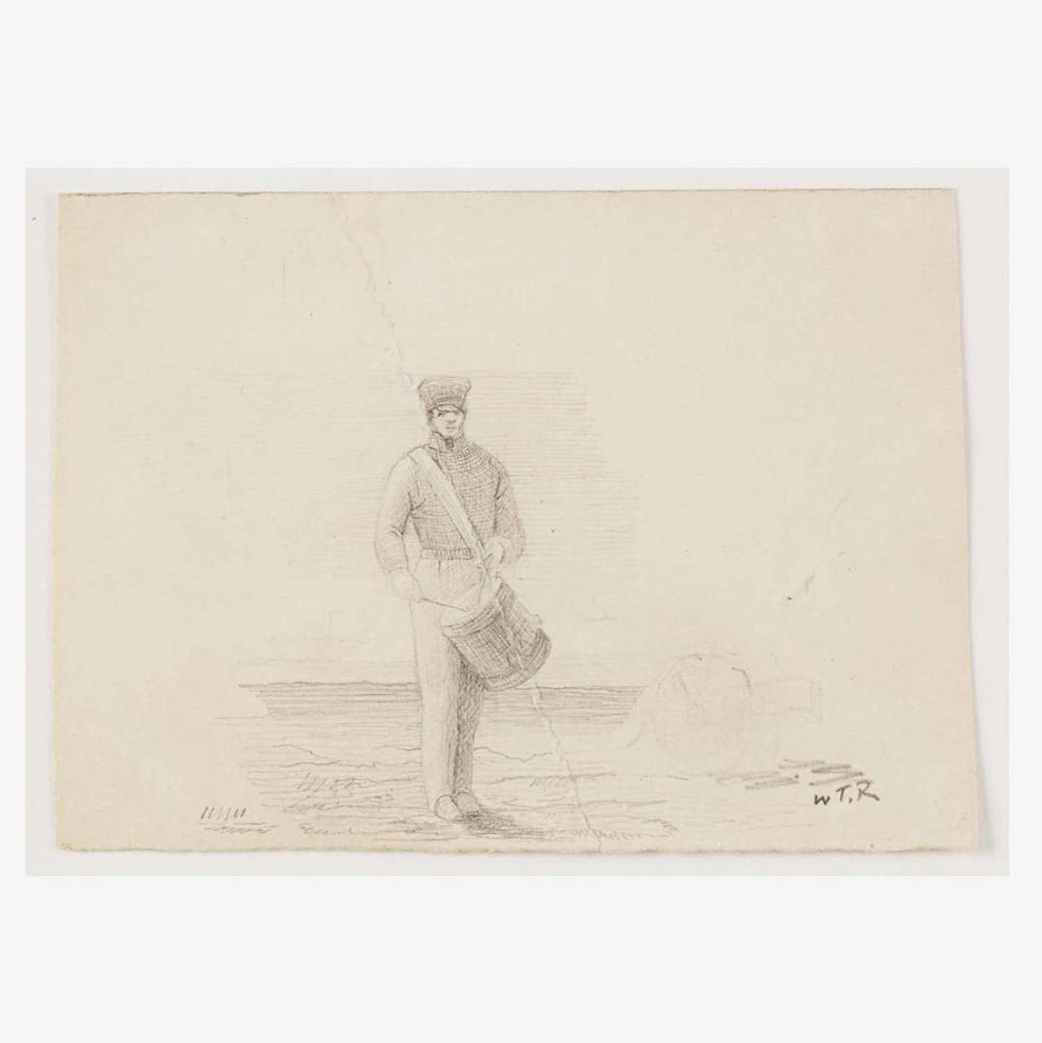 William Tylee Ranney (1813-1857) Group of Four Figural Works
