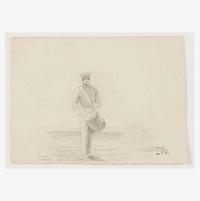 William Tylee Ranney (1813-1857) Group of Four Figural Works