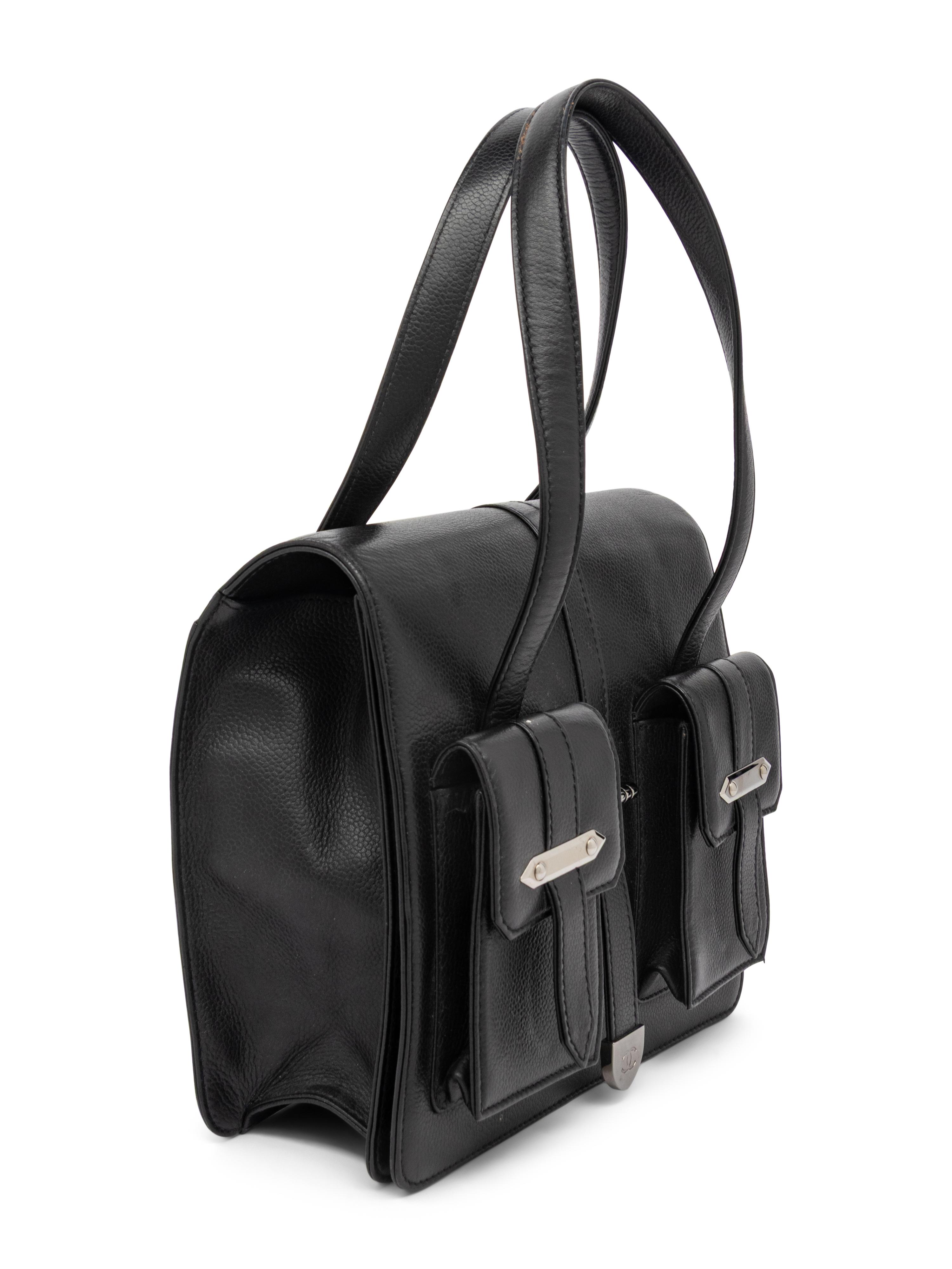 CHANEL, DOUBLE POCKET FLAP BAG