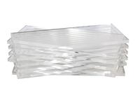 A Group of Lucite Shelves