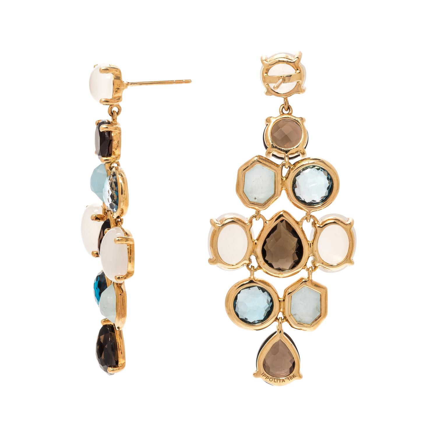 IPPOLITA, MULTIGEM 'ROCK CANDY' EARRINGS