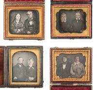 [EARLY PHOTOGRAPHY]. 20 sixth plate daguerreotypes featuring couples.