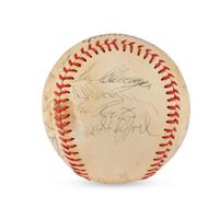 A 1962 New York Yankees Team Signed Autograph Baseball (Beckett Authentication Services Letter of Authenticity)