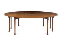 An Irish George III Oak Drop-Leaf Table