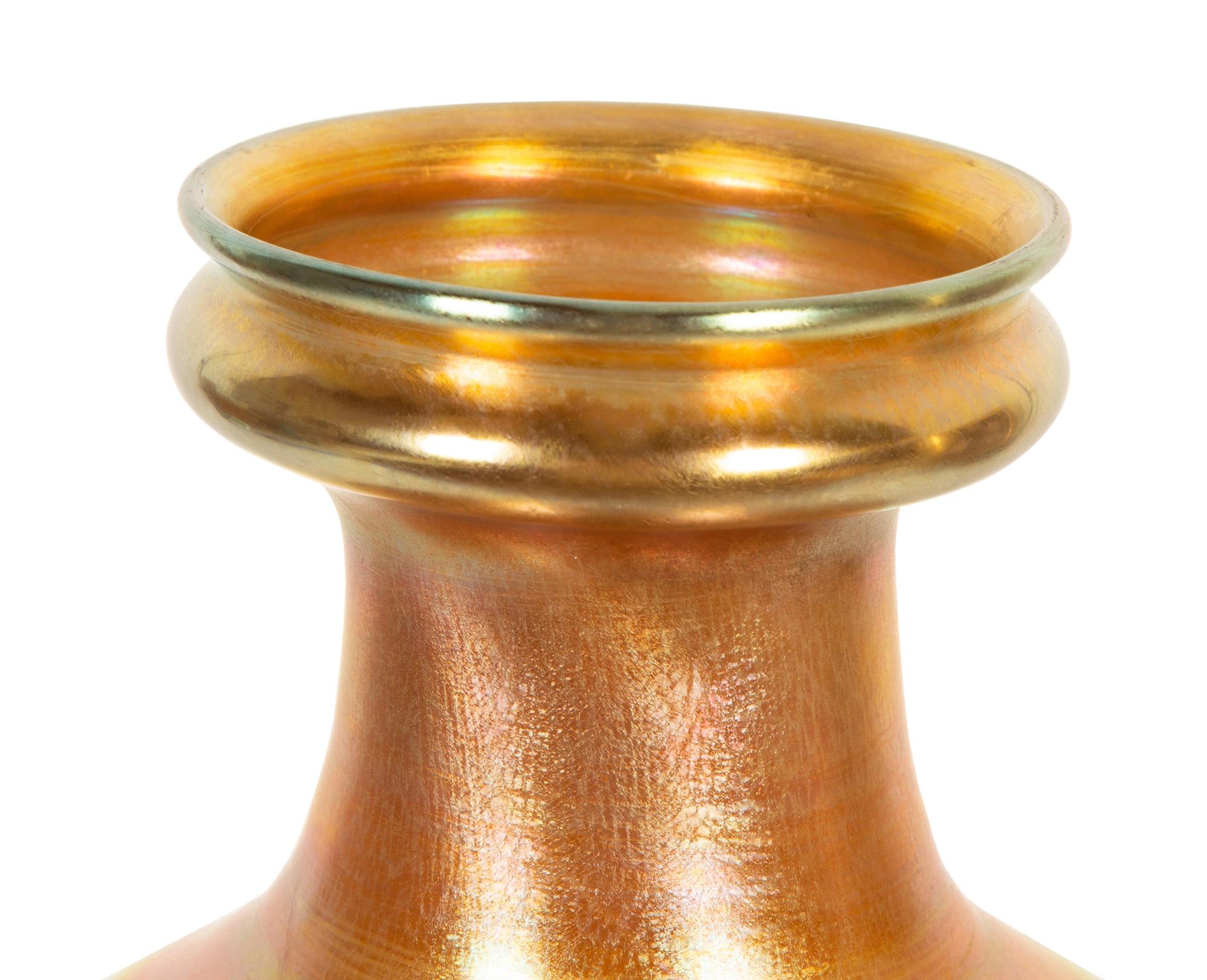 A Tiffany Studios Favrile Glass Vase — Early 20th Century