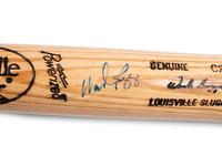 A Group of Five Hall of Fame Signed Autograph Bats (Beckett Authentication Services BAS Certified),