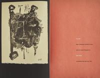 [Picasso, Pablo] Goll, Yvan. Elegy of Ihpetonga and Masks of Ashes