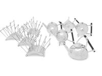 A Group of Silver-Plate Table Articles in the Manner of Christopher Dresser