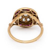 Antique, Ruby and Diamond Ring