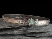 Silver and Turquoise Hat Band, ca 1968