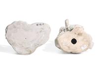Two Chinese Blanc-de-Chine Porcelain Figures