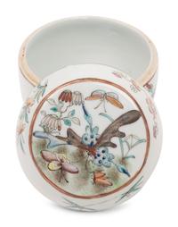 Six Chinese Famille Rose Porcelain Wares