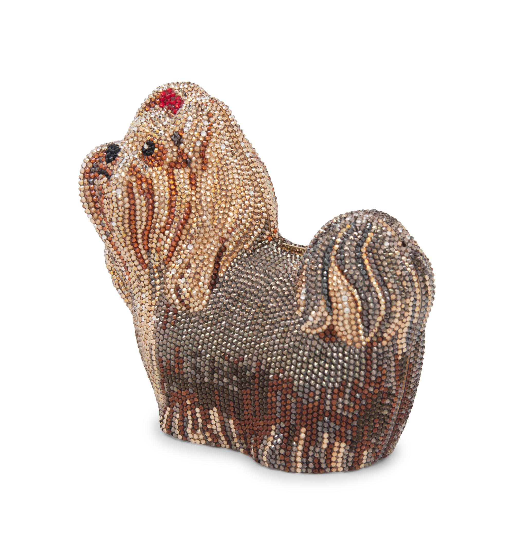 Judith Leiber Yorkie Minaudière