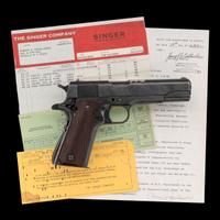 ** Singer U.S. Model 1911A1 Cutaway Prototype with Provenance