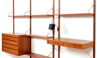 Three Bay Royal System with Desk Chair CADO, Denmark