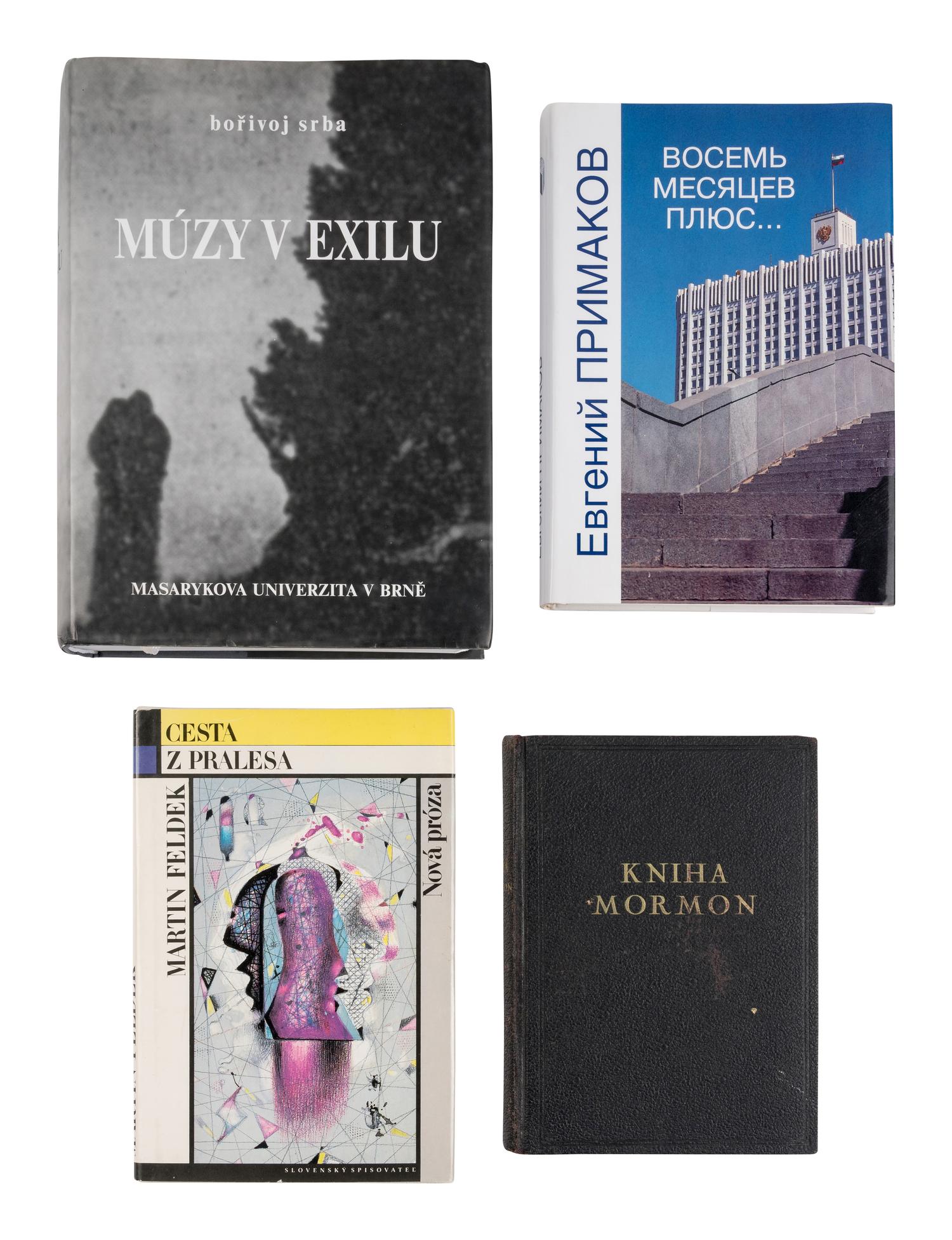 CZECH, POLISH AND RUSSIAN LANGUAGE A group of 16 works, a few INSCRIBED TO SECRETARY ALBRIGHT: