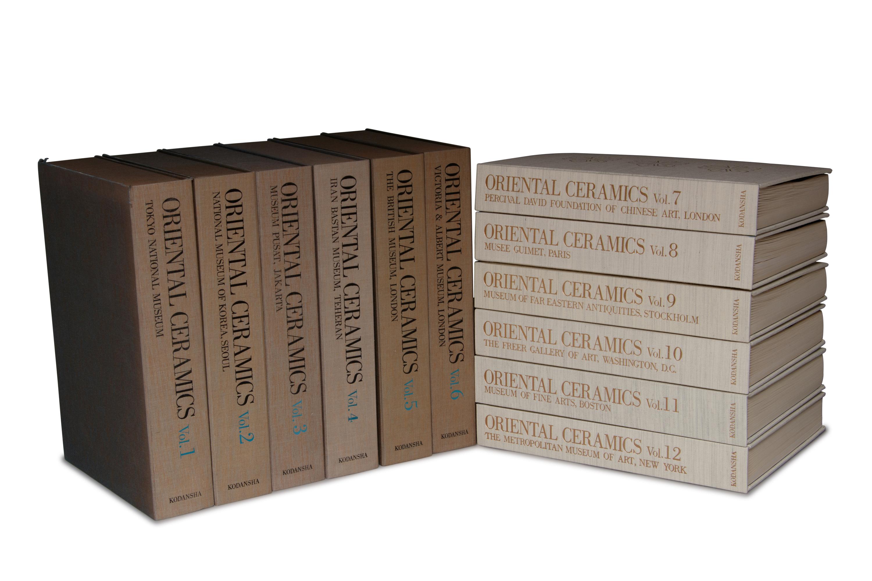 [COLLECTIONS — CERAMICS] Oriental Ceramics: The World's Great Collections. Tokyo: Kodansha International, 1976-78.