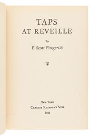 FITZGERALD, F. Scott (1896-1940). Taps at Reveille. New York: Scribner's, 1935.